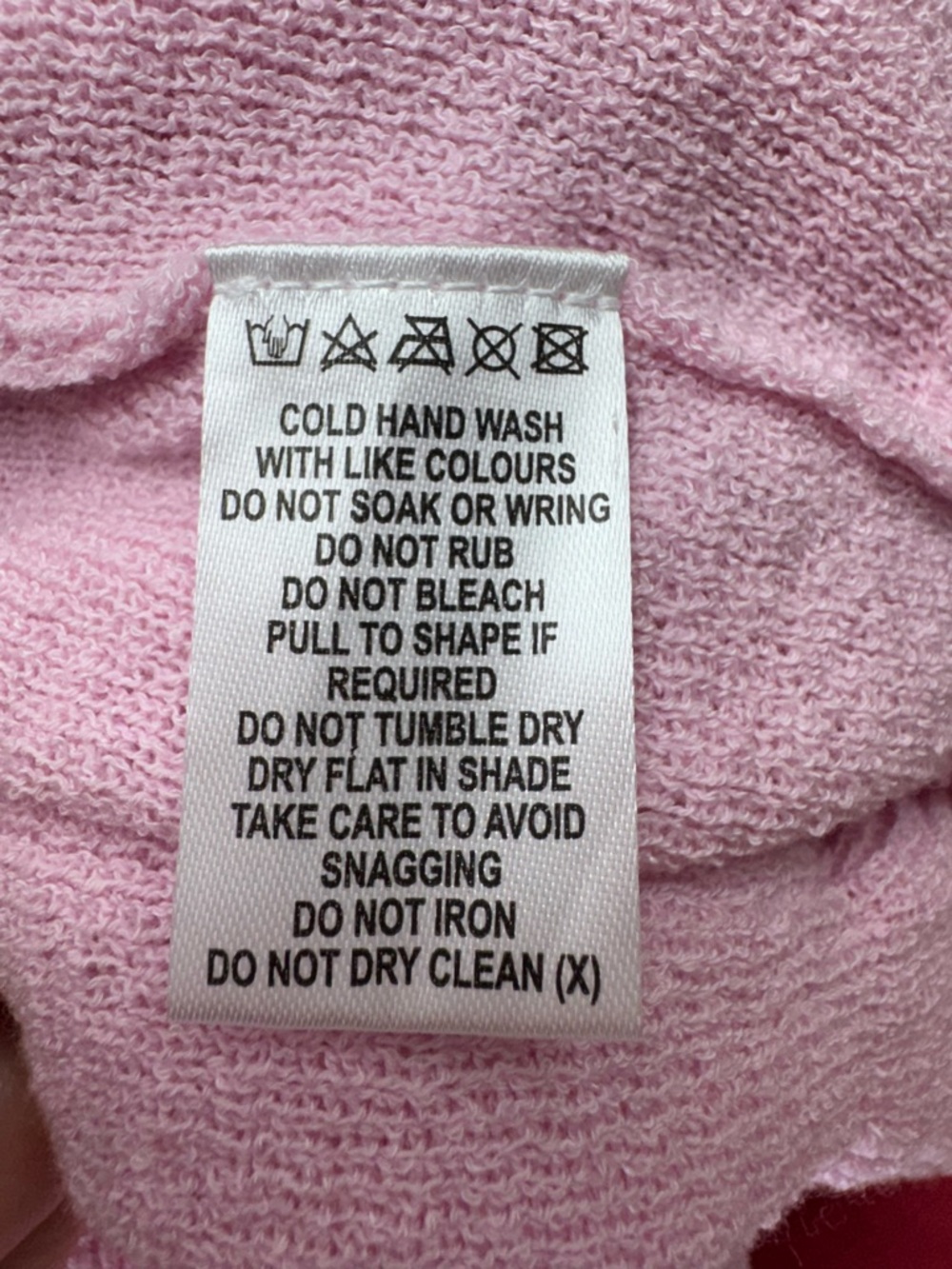 Pink Ruffle V-Neck Knit Mini Dress - Picture 12 of 13